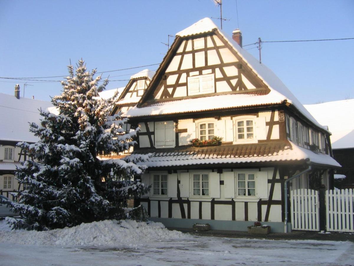 Gites Et Chambres D'Hotes Maison Ungerer Hunspach Eksteriør billede