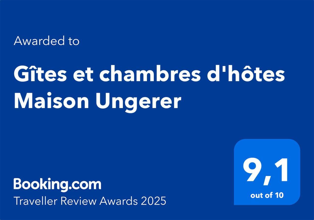 Gites Et Chambres D'Hotes Maison Ungerer Hunspach Eksteriør billede