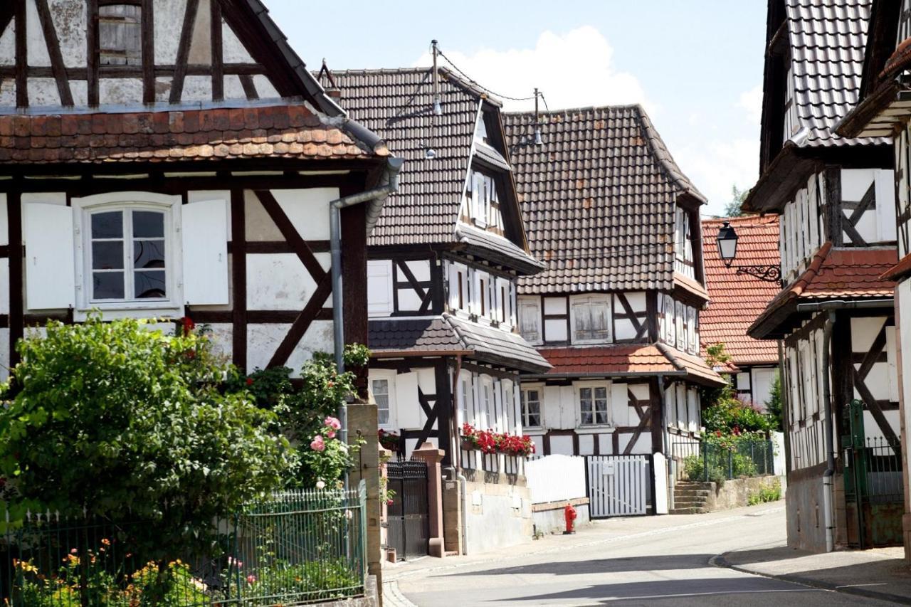 Gites Et Chambres D'Hotes Maison Ungerer Hunspach Eksteriør billede